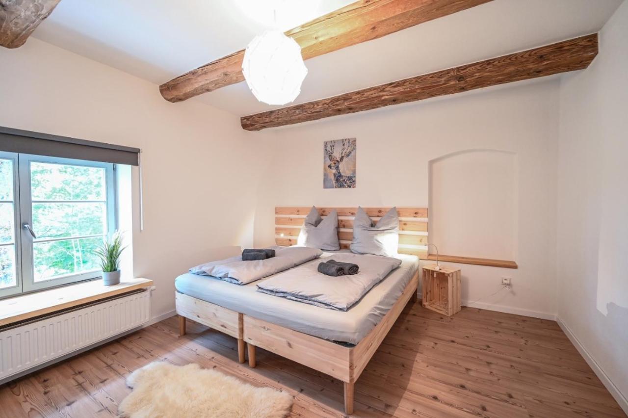 Farmhouse Eckartsberg Im Zittauer Gebirge - Gemuetliche Und Moderne Ferienwohnungen Mit Terrasse Dış mekan fotoğraf