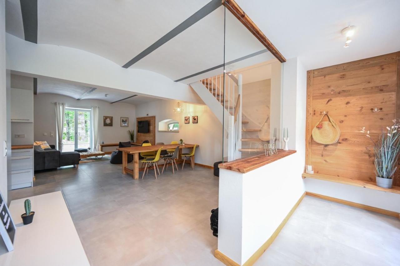Farmhouse Eckartsberg Im Zittauer Gebirge - Gemuetliche Und Moderne Ferienwohnungen Mit Terrasse Dış mekan fotoğraf
